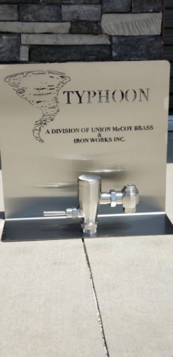 Water Jet cut Display Water Jet cut Display