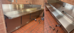 Custom Stainless Beverage station