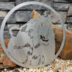 Design and Waterjet Cut sign
