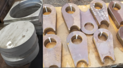 Waterjet Cutting Aluminum and Steel parts
